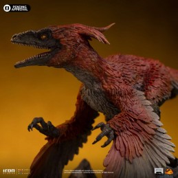 JURASSIC WORLD DOMINION PYRORAPTOR ART SCALE 1/10 STATUA FIGURE IRON STUDIOS