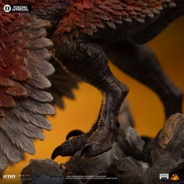 JURASSIC WORLD DOMINION PYRORAPTOR ART SCALE 1/10 STATUA FIGURE IRON STUDIOS