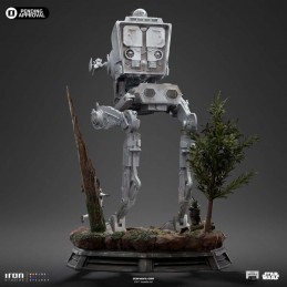 STAR WARS AT-ST AND CHEWBACCA ART SCALE 1/20 STATUA FIGURE IRON STUDIOS