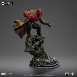 HELLBOY 2 BDS ART SCALE HELLBOY 1/10 STATUA FIGURE IRON STUDIOS