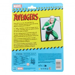 MARVEL LEGENDS RETRO COLLECTION THE AVENGERS QUICKSILVER ACTION FIGURE HASBRO