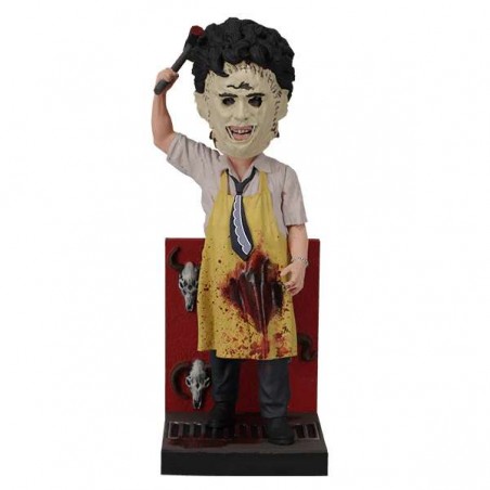 LEATHERFACE KILLING MASK BOBBLE HEAD FIGURE