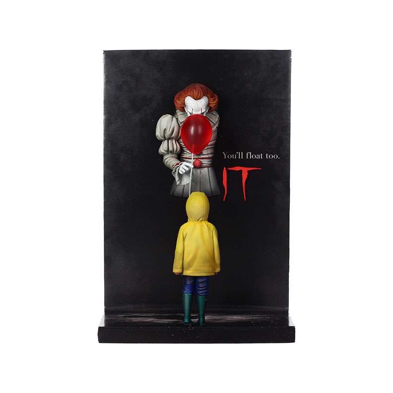 SD TOYS IT PENNYWISE AND GEORGIE 3D POSTER FIGURE STATUE