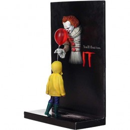 SD TOYS IT PENNYWISE AND GEORGIE 3D POSTER FIGURE STATUE