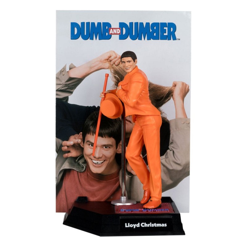 MC FARLANE DUMB AND DUMBER LLOYD CHRISTMAS MOVIE MANIACS ACTION FIGURE