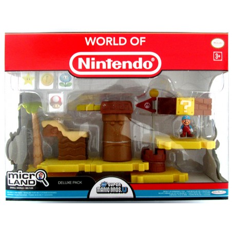 NINTENDO SUPER MARIO BROS U ICE MARIO PLAYSET FIGURE