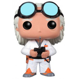 FUNKO POP! BACK TO THE FUTURE DR. EMMETT BROWN 50 BOBBLE HEAD KNOCKER FIGURE FUNKO