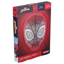 SPIDER-MAN MASK LED NEON LIGHT LAMPADA PALADONE PRODUCTS