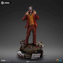 JOKER ARTHUR FLECK ART SCALE 1/10 STATUA FIGURE IRON STUDIOS