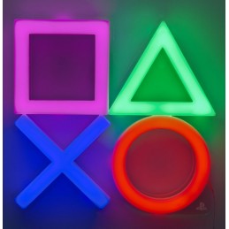 PLAYSTATION SYMBOLS LED NEON LIGHT LAMPADA PALADONE PRODUCTS