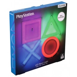 PLAYSTATION SYMBOLS LED NEON LIGHT LAMPADA PALADONE PRODUCTS