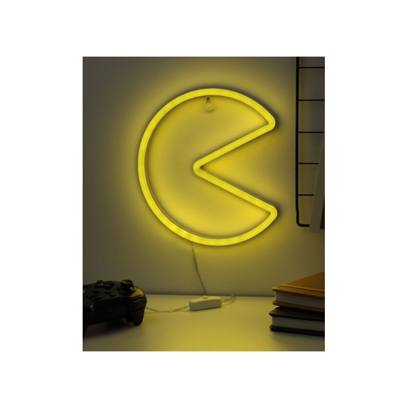 PAC-MAN LED NEON LIGHT LAMPADA PALADONE PRODUCTS