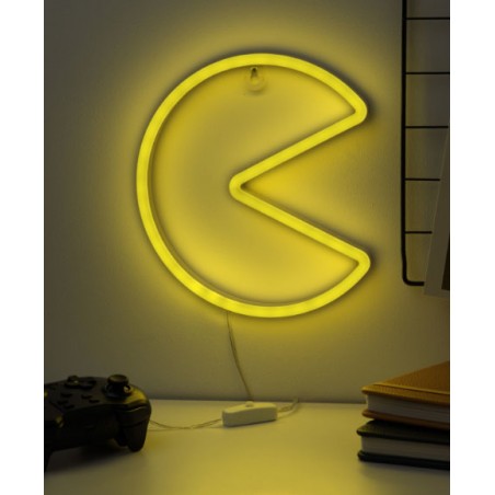 PAC-MAN LED NEON LIGHT LAMPADA