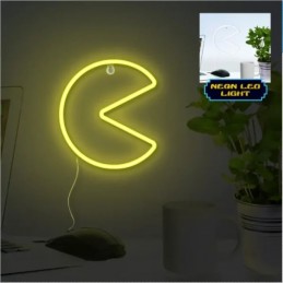 PAC-MAN LED NEON LIGHT LAMPADA PALADONE PRODUCTS