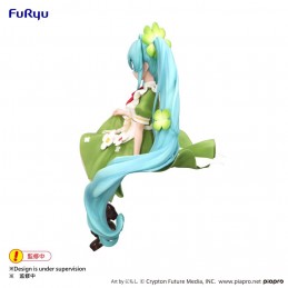 FURYU HATSUNE MIKU FLOWER FAIRY CLOVER VERSION NOODLE STOPPER FIGURE STATUE