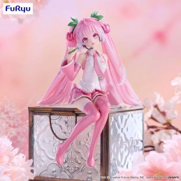 FURYU HATSUNE MIKU SAKURA 2024 PEARL VERSION NOODLE STOPPER FIGURE STATUE