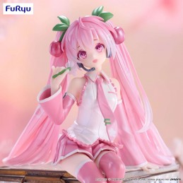 FURYU HATSUNE MIKU SAKURA 2024 PEARL VERSION NOODLE STOPPER FIGURE STATUE