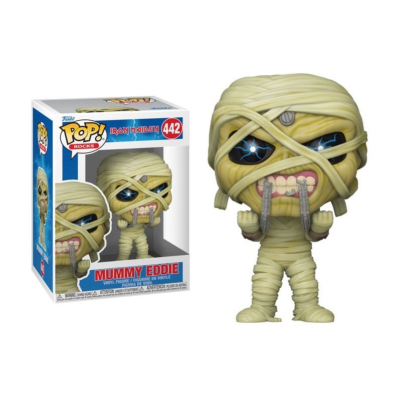 FUNKO POP! IRON MAIDEN MUMMY EDDIE BOBBLE HEAD FIGURE FUNKO