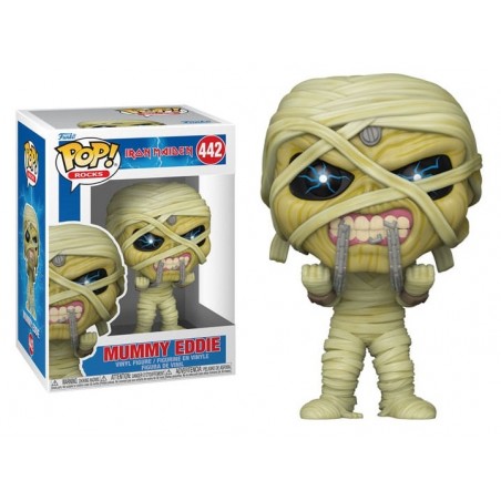 FUNKO POP! IRON MAIDEN MUMMY EDDIE BOBBLE HEAD FIGURE