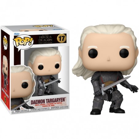 FUNKO POP! HOUSE OF THE DRAGON DAEMON TARGARYEN BOBBLE HEAD KNOCKER FIGURE