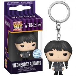 WEDNESDAY ADDAMS POCKET POP! KEYCHAIN PORTACHIAVI FUNKO