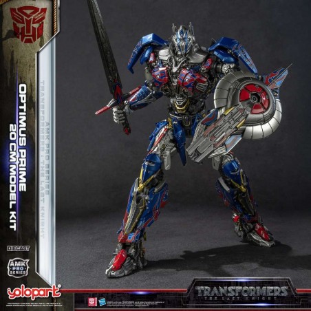 TRANSFORMERS THE LAST KNIGHT OPTIMUS PRIME MODEL KIT 20CM AMK PRO SERIES ACTION FIGURE