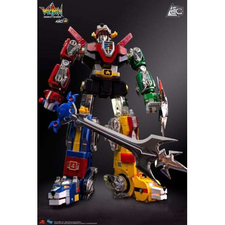 VOLTRON 40TH ANNIVERSARY COLLECTOR SET 28CM ACTION FIGURE