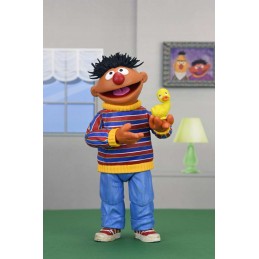 NECA SESAME STREET ERNIE ULTIMATE 17CM ACTION FIGURE