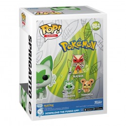 FUNKO POP! POKEMON SPRIGATITO BOBBLE HEAD FIGURE FUNKO