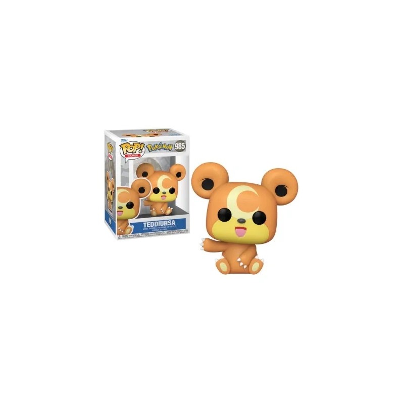 FUNKO POP! POKEMON TEDDIURSA BOBBLE HEAD FIGURE FUNKO