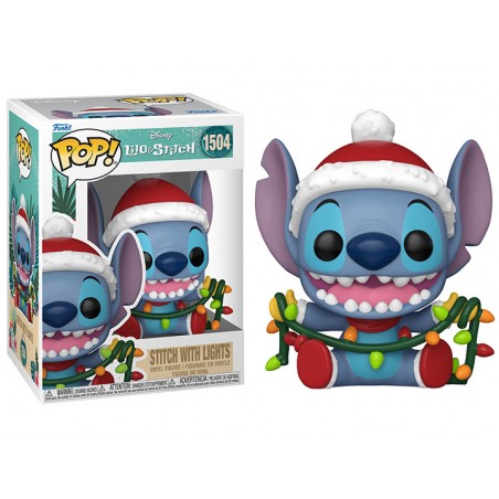 FUNKO POP! LILO AND STITCH STITCH WITH LIGHTS BOBBLE HEAD FIGURE