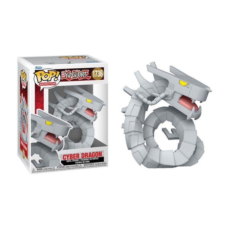 FUNKO POP! YU-GI-OH! CYBER DRAGON BOBBLE HEAD FIGURE FUNKO