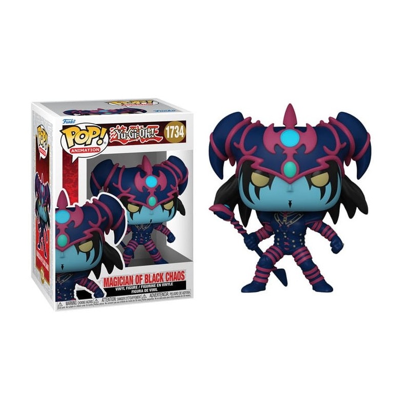 FUNKO POP! YU-GI-OH! MAGICIAN OF BLACK CHAOS BOBBLE HEAD FIGURE FUNKO