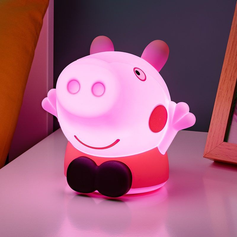 PEPPA PIG SILICONE LIGHT LAMPADA 15CM PALADONE PRODUCTS