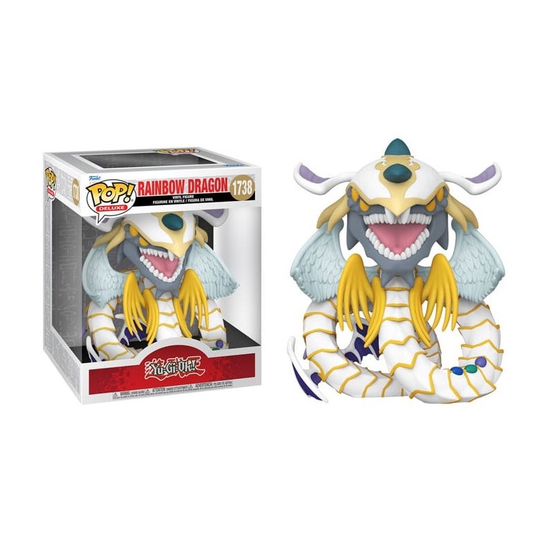 FUNKO POP! YU-GI-OH! DELUXE RAINBOW DRAGON BOBBLE HEAD FIGURE FUNKO