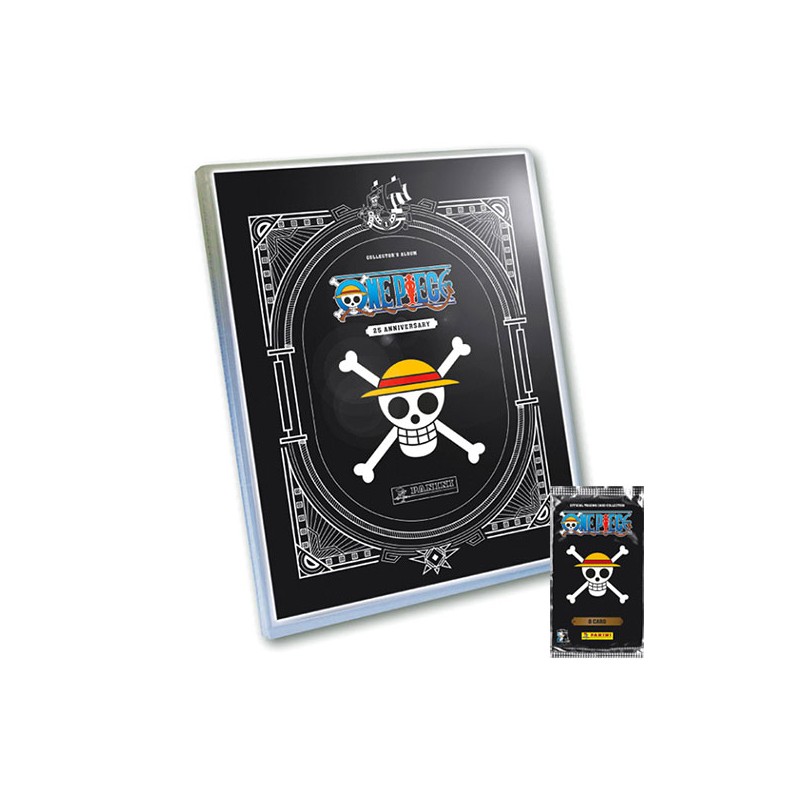 PANINI ONE PIECE 25TH ANNIVERSARY PANINI STARTER SET