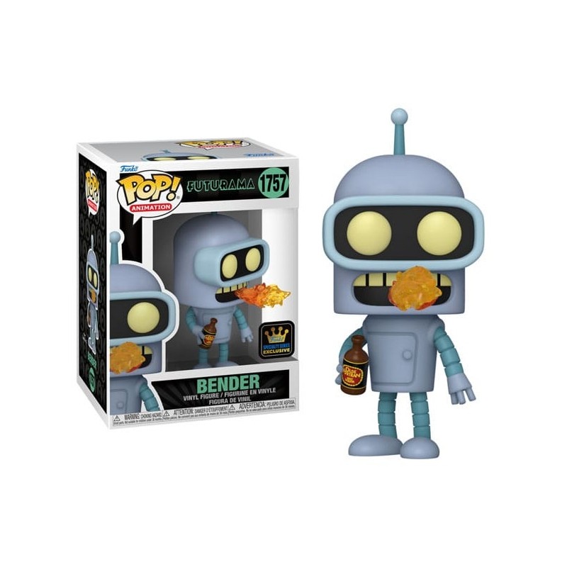 FUNKO POP! FUTURAMA BENDER BOBBLE HEAD FIGURE FUNKO