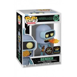 FUNKO POP! FUTURAMA BENDER CHASE EDITION BOBBLE HEAD FIGURE FUNKO