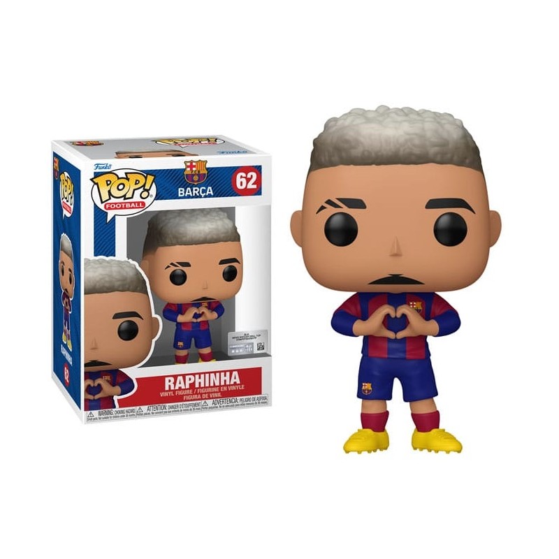 FUNKO POP! BARCA RAPHINHA BOBBLE HEAD KNOCKER FIGURE FUNKO