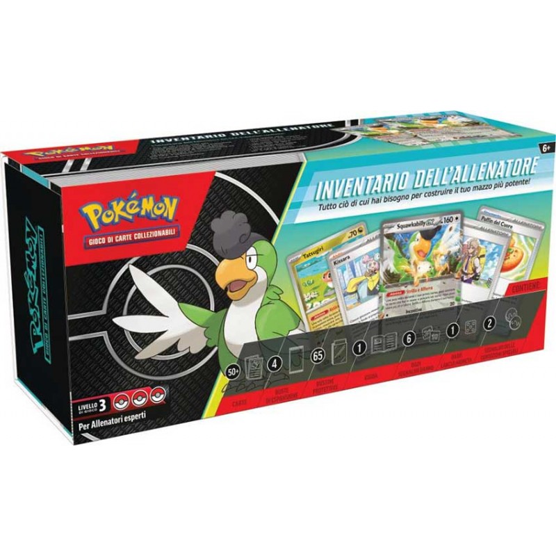 THE POKEMON COMPANY INTERNATIONAL POKEMON INVENTARIO DELL'ALLENATORE 2024 GIOCO DI CARTE COLLEZIONABILI