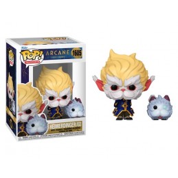 FUNKO POP! ARCANE LEAGUE OF LEGENDS HEIMERDINGER WITH PORO BOBBLE HEAD FIGURE FUNKO