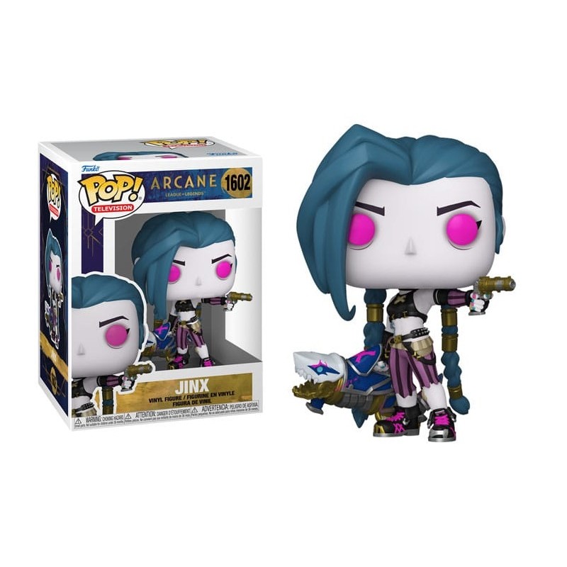 FUNKO POP! ARCANE LEAGUE OF LEGENDS JINX BOBBLE HEAD FIGURE FUNKO