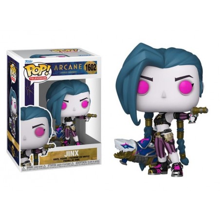 FUNKO POP! ARCANE LEAGUE OF LEGENDS JINX BOBBLE HEAD FIGURE