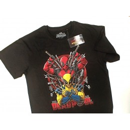 MAGLIA T SHIRT MARVEL STUDIOS DEADPOOL AND WOLVERINE