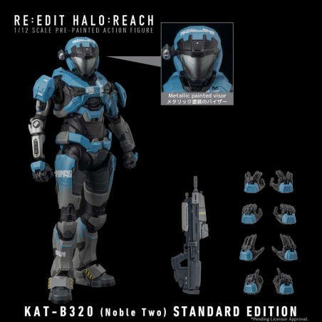 HALO REACH KAT-B320 NOBLE TWO 1/12 ACTION FIGURE