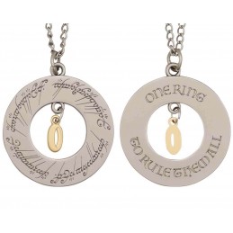 IL SIGNORE DEGLI ANELLI THE ONE RING NECKLACE COLLANA FANATTIK