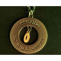 IL SIGNORE DEGLI ANELLI THE ONE RING NECKLACE COLLANA FANATTIK