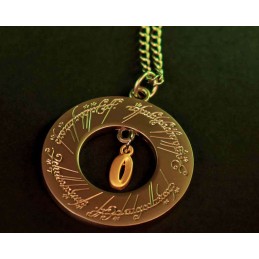 IL SIGNORE DEGLI ANELLI THE ONE RING NECKLACE COLLANA FANATTIK