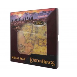 FANATTIK THE LORD OF THE RINGS METAL MAP REPLICA