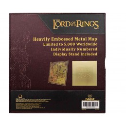 FANATTIK THE LORD OF THE RINGS METAL MAP REPLICA